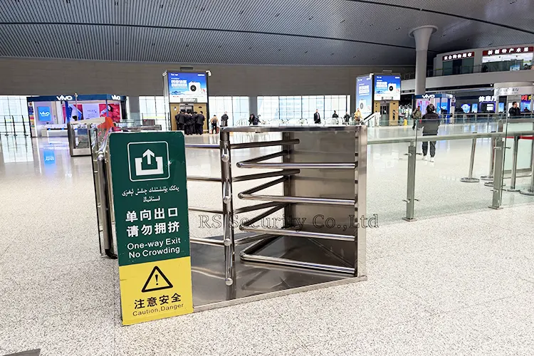 Metro-Station-Half-Height-Turnstile